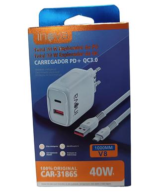 CARREGADOR INOVA 40W V8