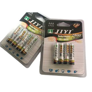 PILHA recarregável AAA COM 4. 2800MAH