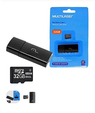 memória multilaser 32GB