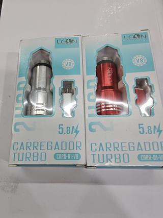 CARREGADOR DE CARRO TURBO V8