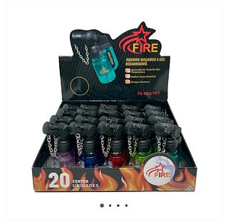 Isqueiro Maçarico com Gás Recarregável