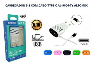 Carregador AL-9006 5.1A TC