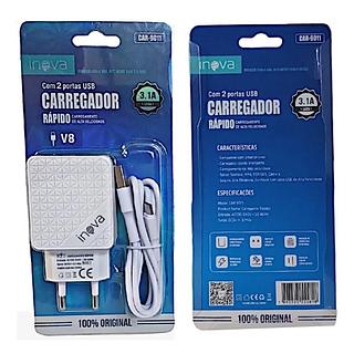 CARREGADOR 3.1A V8