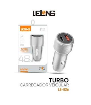 CARREGADOR VEICULAR TURBO