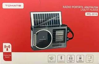 Radio portátil AM FM SM USB TF player Tomate MTJ 2010