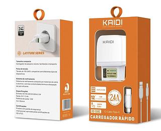 CARREGADOR KAIDI 556C TC