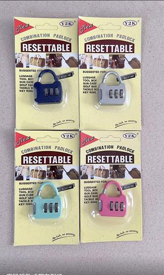 COMBINATION PADLOCK RESETTABLE