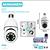 Camera seguranga wifi lampada bocal