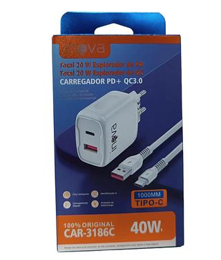 CARREGADOR INOVA 40W TIPOC