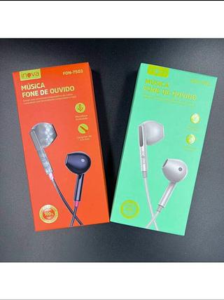 INOVA fone de ouvido