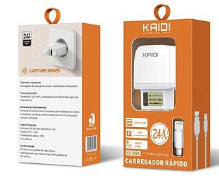 CARREGADOR KAIDI 556A iphone